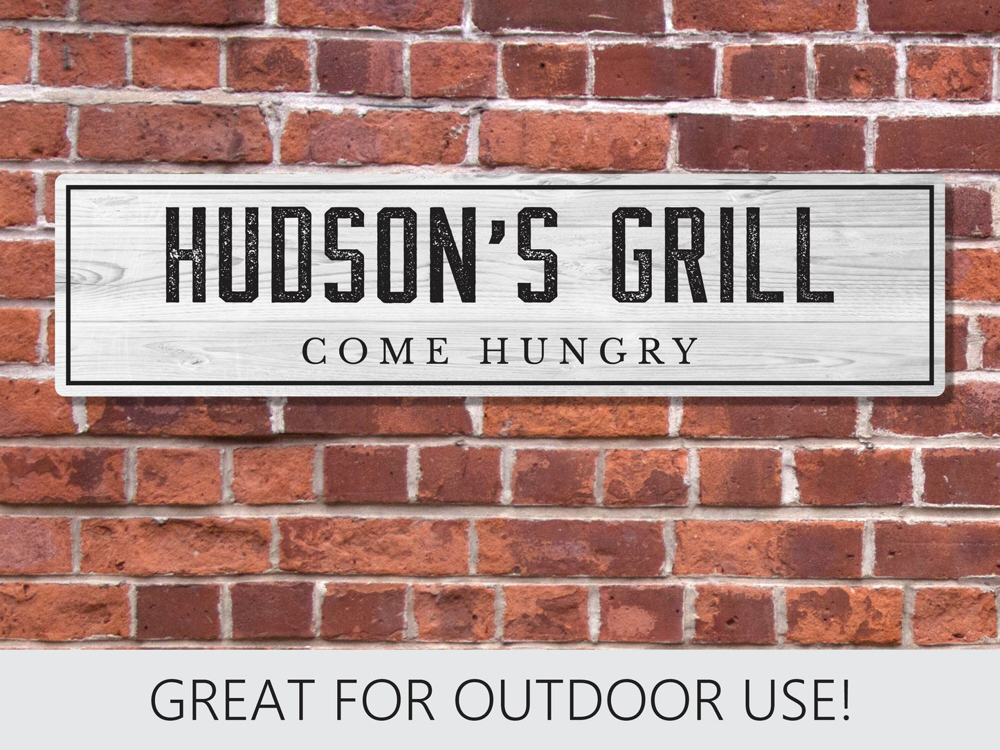 Custom Garage Sign, Custom Metal Sign, Metal Personalized Sign, Rustic Masculine Sign, Weatherproof Outdoor Decor, Gift for Him, Mancave