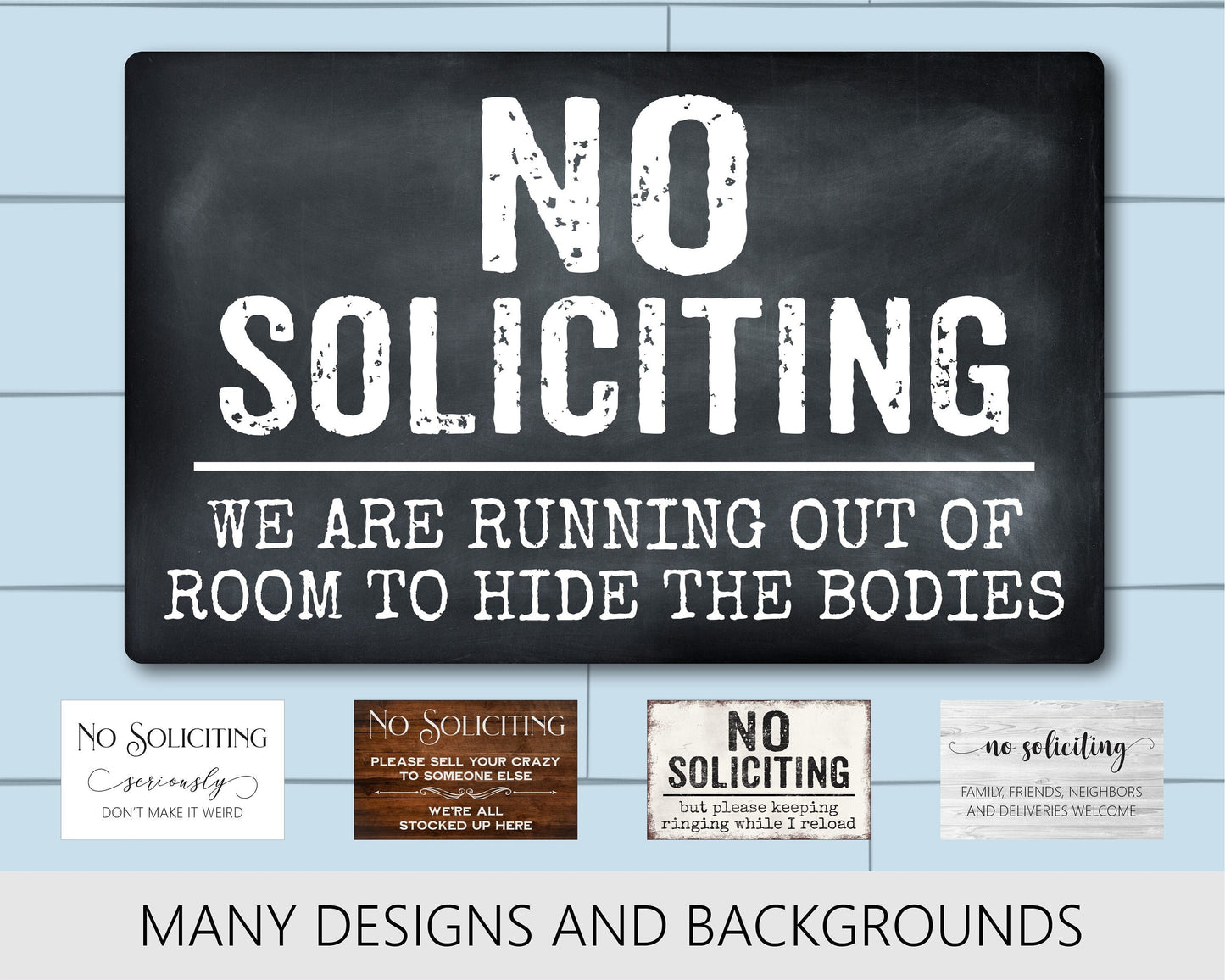 No Soliciting Sign Sign Metal, Modern No Soliciting Sign, No Soliciting Sign For Door, No Soliciting Sign Small, Small No Soliciting Sign