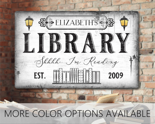 Library Signs, Bookworm, Library, Book lover, Vintage, Reading corner, Bookworm Wall Art, Library Decor, Library Classroom Decor, Book Nook